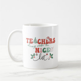 Taza De Café Maestros Navidades Mug Siempre Forman La Lista Agr