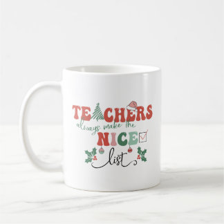 Taza De Café Maestros Navidades Mug Siempre Forman La Lista Agr