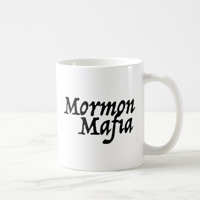 Taza De Café Mafia mormona (Derecha)
