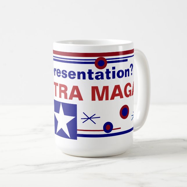 Taza de café ¿MAGA tiene representación? (Anverso derecho)