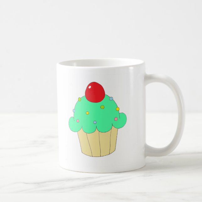 Taza De Café Magdalena verde (Derecha)