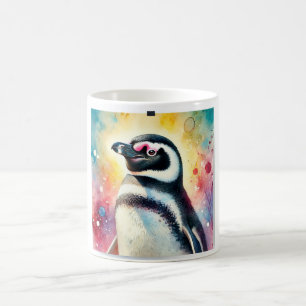 Taza De Café Magellanic Penguin 190724AREF124 - Watercolor