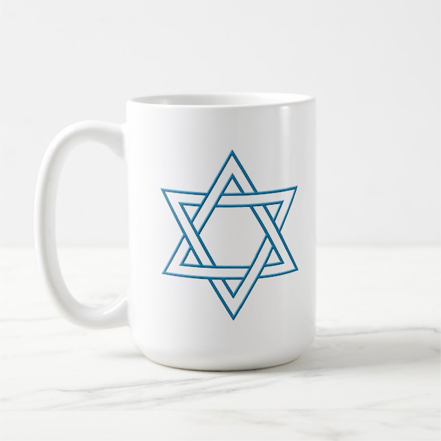 Taza De Café Magen David (Izquierda)