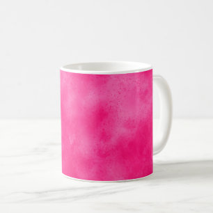 Taza De Café Magenta efecto de nube