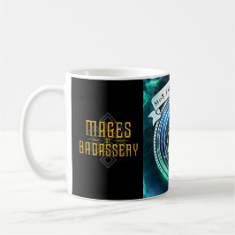 Taza De Café Mages of Badassery + Kaffeeklatsch - Turquoise Mug