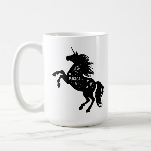 Taza De Café Magia AF Unicorn Mug (Izquierda)