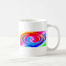 Taza De Café Magia arcoiris
