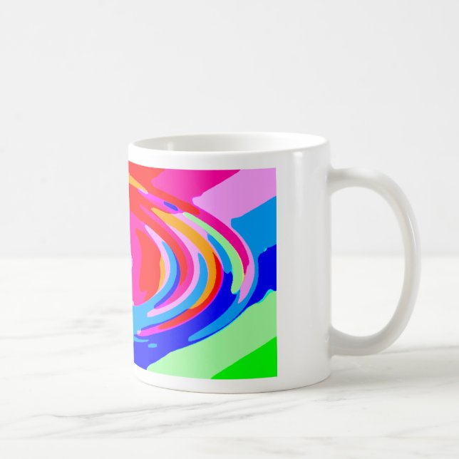 Taza De Café Magia arcoiris (Derecha)