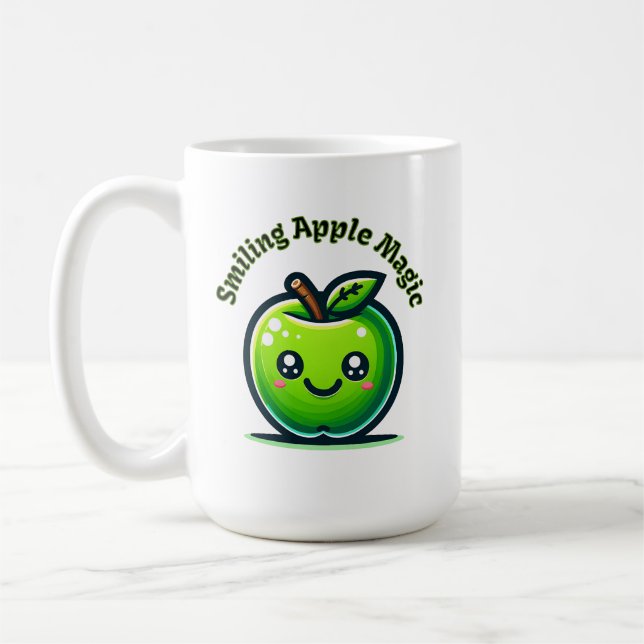 Taza De Café Magia de Apple sonriente (Izquierda)