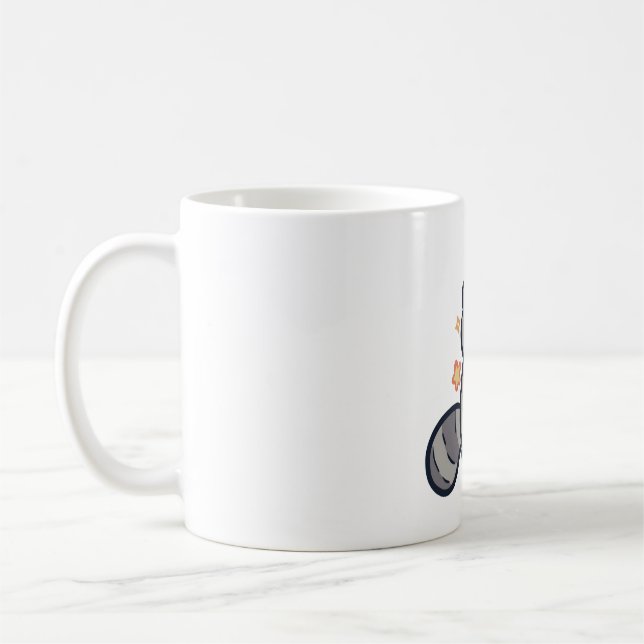 Taza De Café Magia de Mapache (Izquierda)