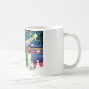 Taza De Café Magia de Navidad Brittany Spaniel