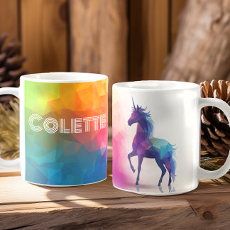 Taza De Café Magia de unicornio - Personalizada