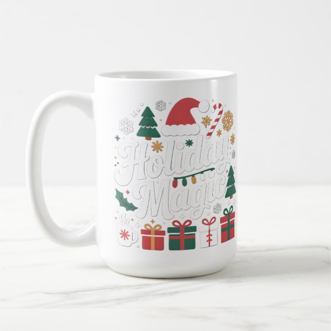 Taza De Café Magia de Vacaciones (Izquierda)