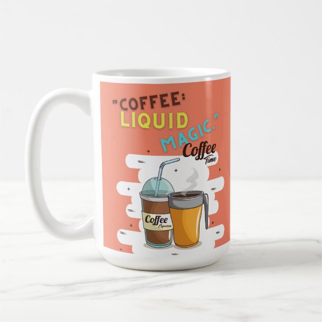 Taza De Café magia del café (Izquierda)