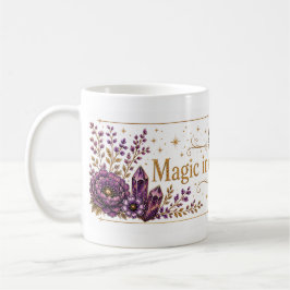 Taza De Café Magia en lo Cotidiano (Blanco)