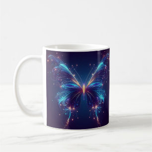 Taza De Café Magia luminosa de mariposa Café