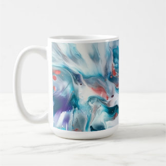 Taza De Café Magia Verde Azulada