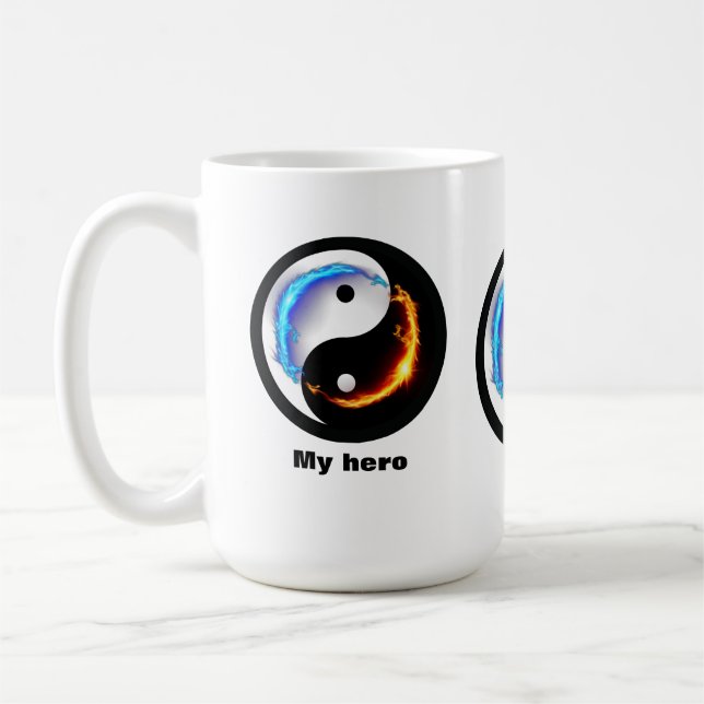 Taza De Café Magic Dragon fantasy art (Izquierda)