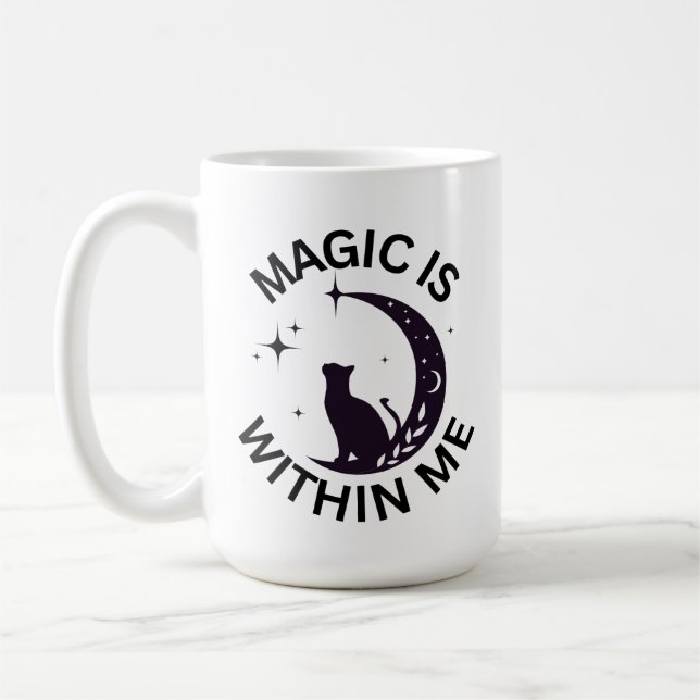 Taza De Café Magic is Within Me (Izquierda)