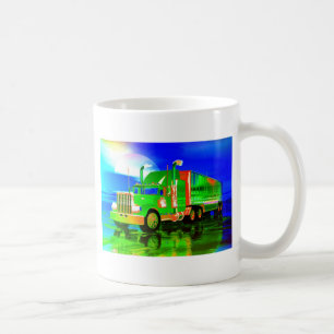 Taza De Café magic neón truck
