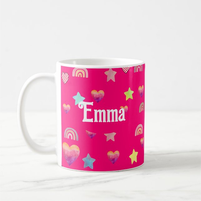 Taza De Café Magic pink candy world (Izquierda)