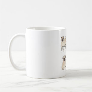 Taza De Café Mágica de Pug