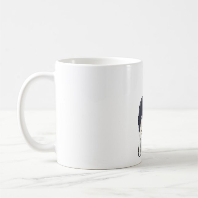 Taza De Café Mágica Husky (Izquierda)