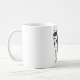 Taza De Café Mágica Husky