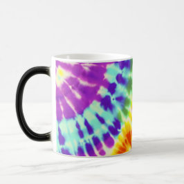 Taza De Café Mágica Tie Dye