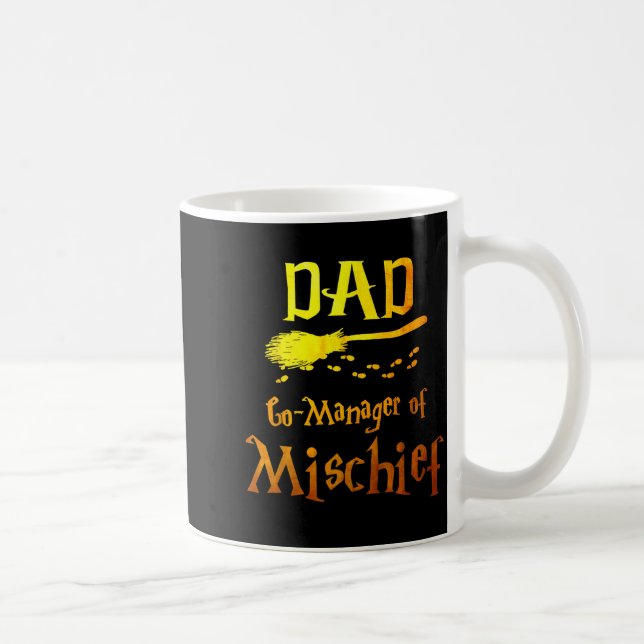 Taza De Café Magical Dad, Manager Of Mischief Birthday Family M (Derecha)