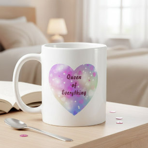 Taza De Café Magical Pink Heart Pattern Mug