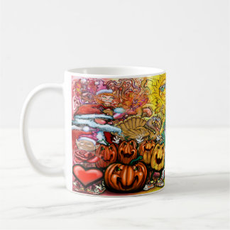 Taza De Café Mágico de las fiestas