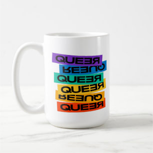Taza De Café Magnate de coches. LGTB+Orgullo. Raro.