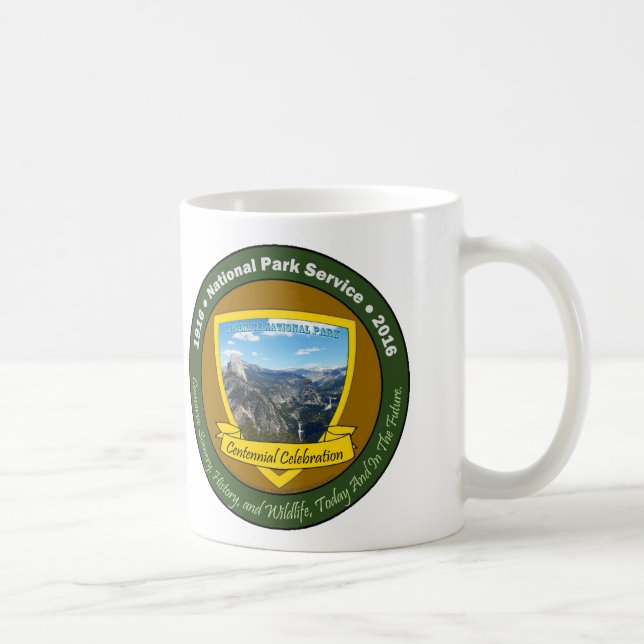 Taza De Café Magnesio centenario de los Cf de Yosemite del (Derecha)