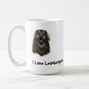 Taza De Café Magnesio del café de Leonberger