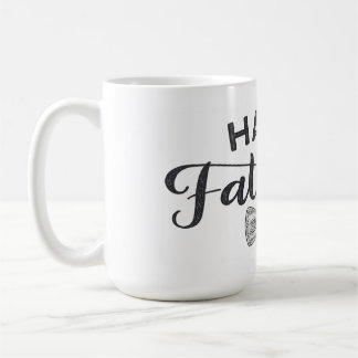 Taza De Café Magnífica tipografía del Día del Padre con corbata