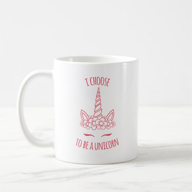 Taza De Café Magnífica y sencilla película de Unicornio (Izquierda)
