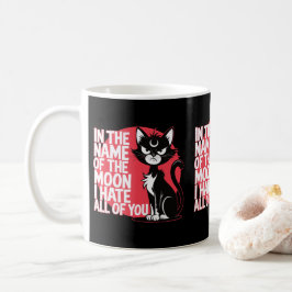 Taza De Café Magníficas Y Enfadadas Gatos De Gato De Madres Y P