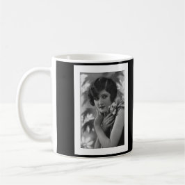 Taza De Café Magnífico victoriano en blanco y negro