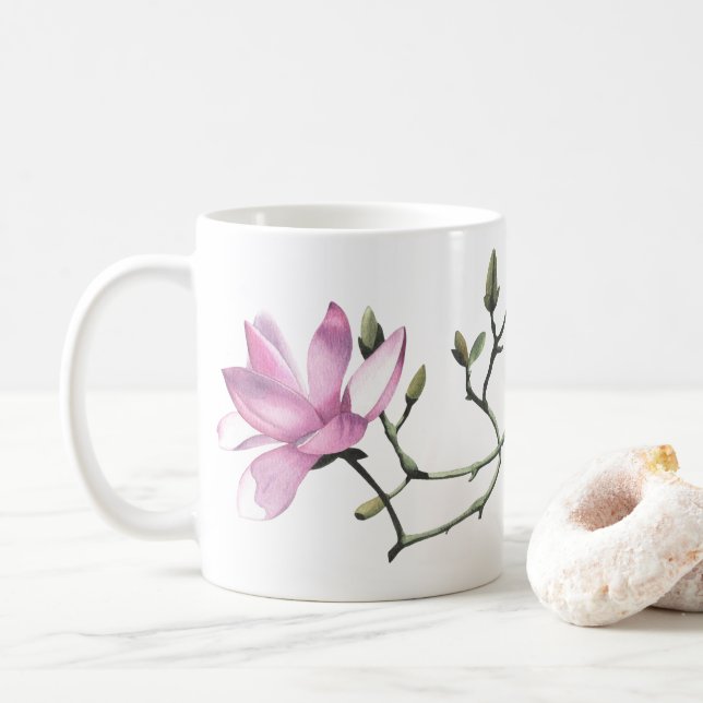 Taza De Café Magnolia (Con donut)