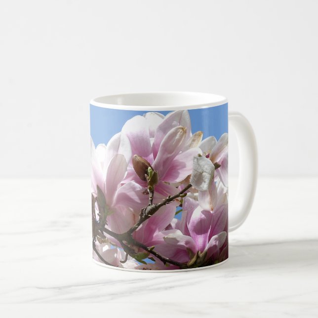 Taza De Café Magnolia Blossom (Anverso derecho)