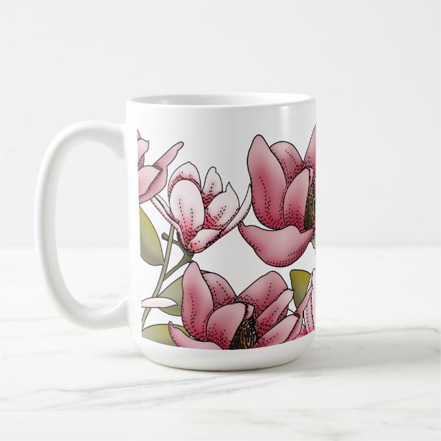 Taza de café Magnolia Dreams (Izquierda)