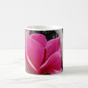 Taza De Café magnolia rosada