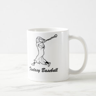 Taza De Café Mago del béisbol de la fantasía
