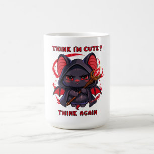 Taza De Café Mago Murciélago Lindo Divertido