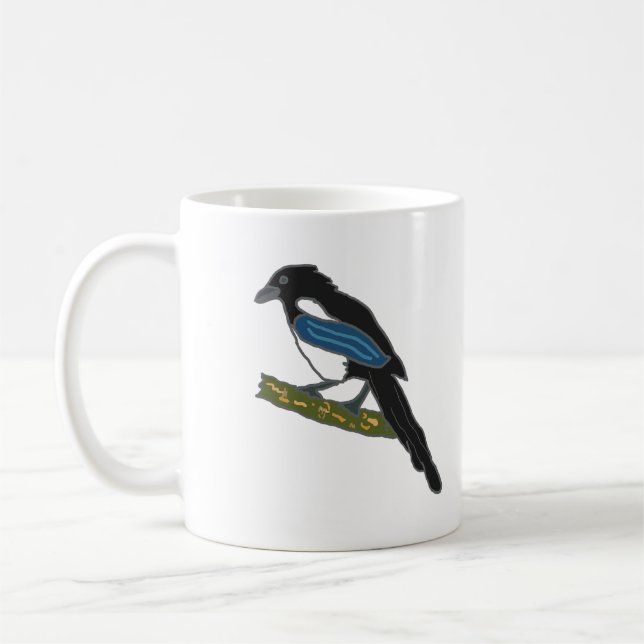 Taza De Café Magpie (Izquierda)