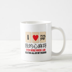 Taza De Café Mah Jong y derrota