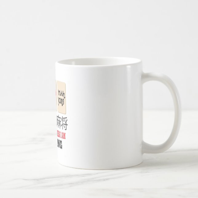 Taza De Café Mah Jong y el ganar (Derecha)