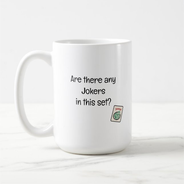 Taza De Café Mah Jongg Coffee Mug, Mah Jongg Gift (Izquierda)
