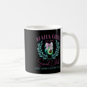 Taza De Café Maha Chica Club Social Trump Kennedy Make America